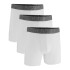 UA PERFORMANCE COTTON - SOLID 6 IN 3PK WHI-100