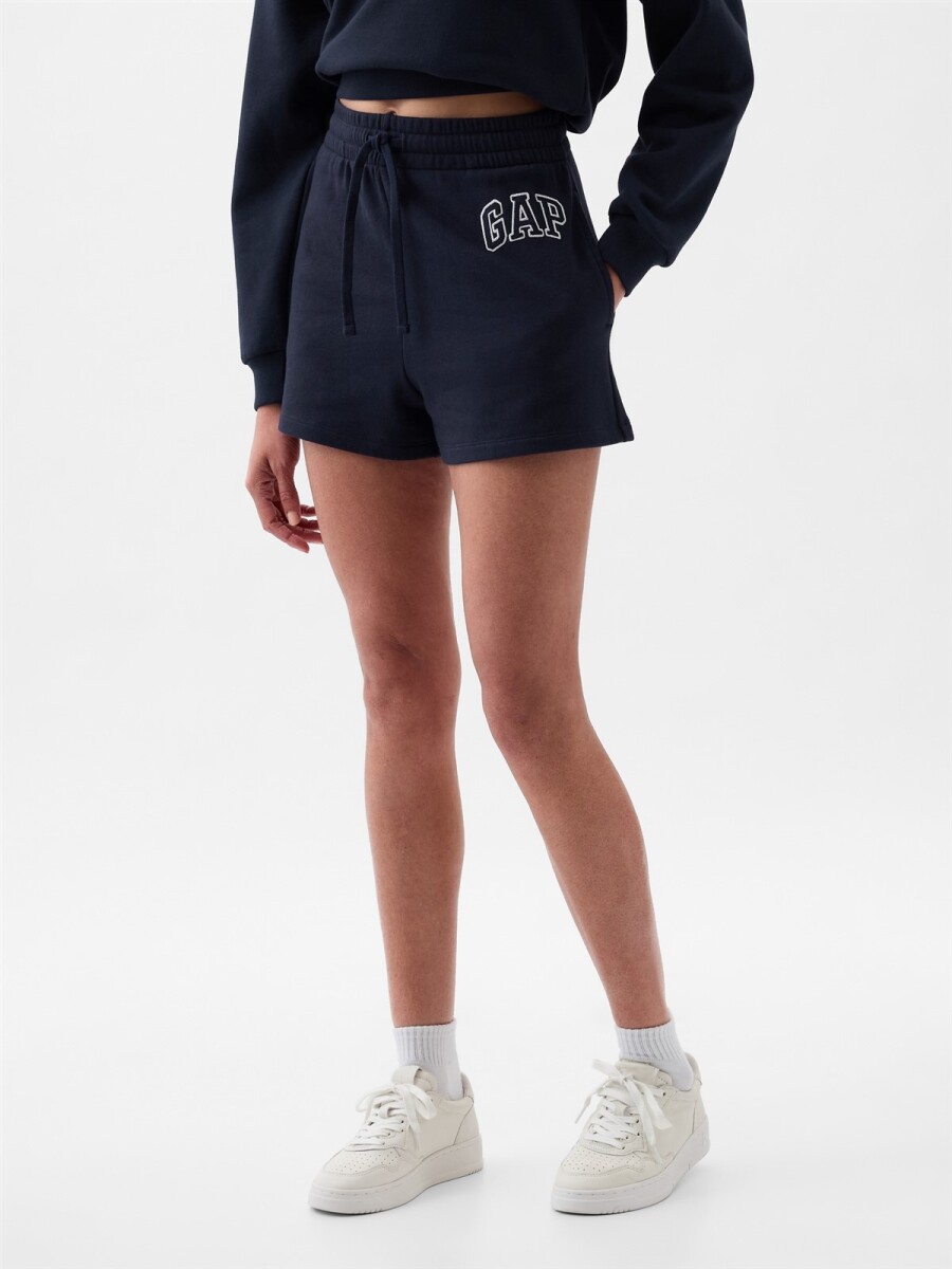 Short De Felpa Mujer - Navy Uniform 