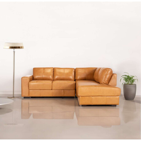 Sillon Lux 3 Cuerpos Camel - Chaise Izquierdo