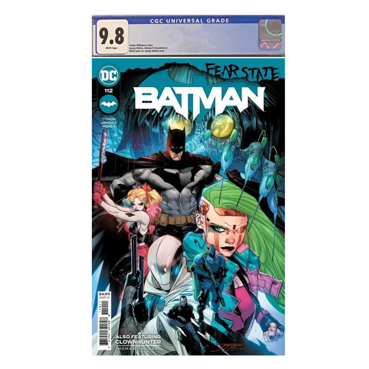 CGC Universal Grade Comic - Batman Fear State · Batman #112 