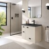 Mueble de baño suspendido Nuevo Orquídea 60cm Nude Bacha negra Mueble De Baño Suspendido Nuevo Orquídea 60cm Nude Bacha Negra