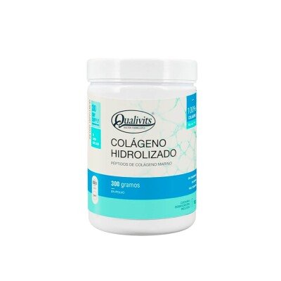 Colageno hidrolizado en polvo 300g Qualivits Colageno Hid Polvo 300g Qualiv
