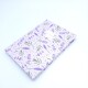 Cuaderno floreado A6 violeta