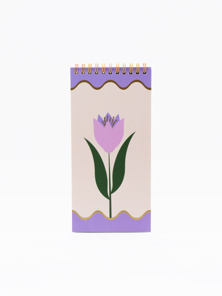 LIBRETA DE NOTAS LILA