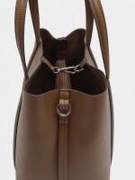 Bolso Tote Con Bandolera M camel