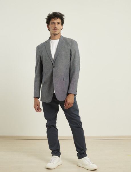 110571 SACO HARRINGTON LABEL Azul Oscuro