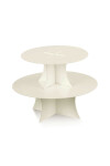 PORTA CUPCAKE 2P 27X20 cm (BASE X ALTURA) BLANCO