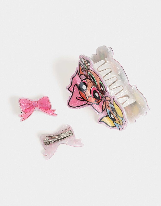 Accesorios Pelo Set Sets Pelo Infantiles Estuche Pvc - Rosa Claro
