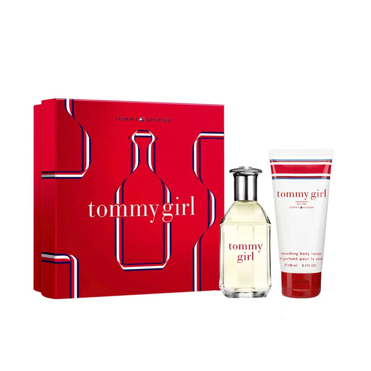Set Tommy Hilfiger Girl Holiday Eau de Toilette vaporizador 100 ml + Loción corporal 100 ml 