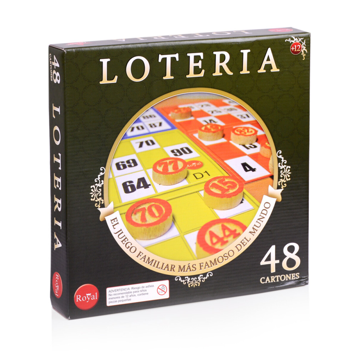 Loteria 48 Cartones Royal - 001 
