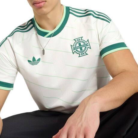 CAMISETA adidas VISITANTE IRLANDA DEL NORTE 26 White