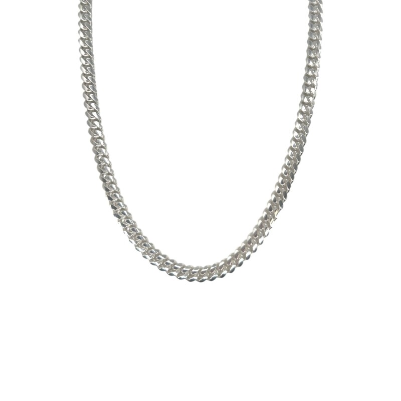 Cadena Cubana - Plata 925 - Sin Piedra - CD3515 sinpiedra