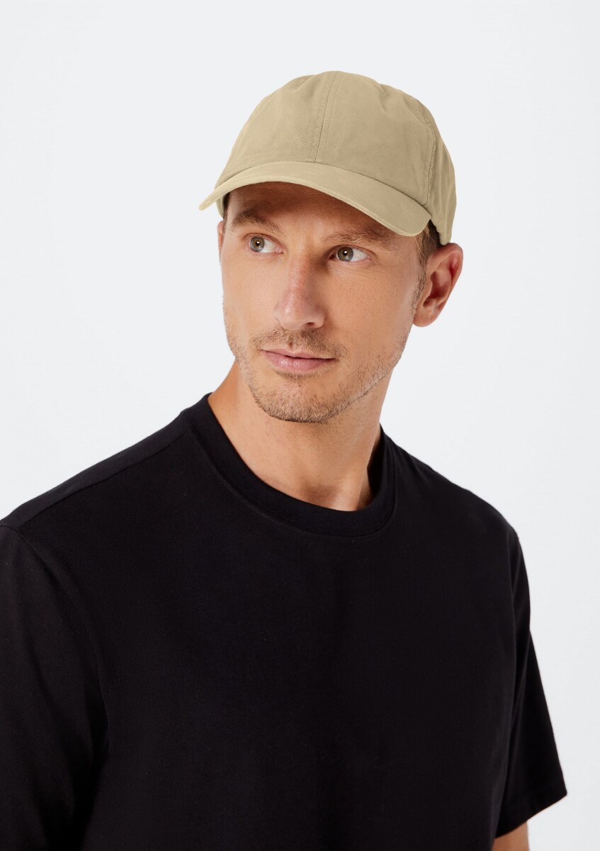 GORRA BÁSICA UNISSEX - BEIGE 