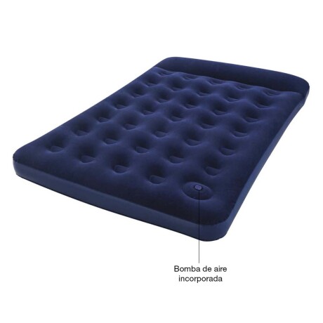Set Camping Bestway 2P c/ Carpa Autoarmable Colchón Inflador Multicolor