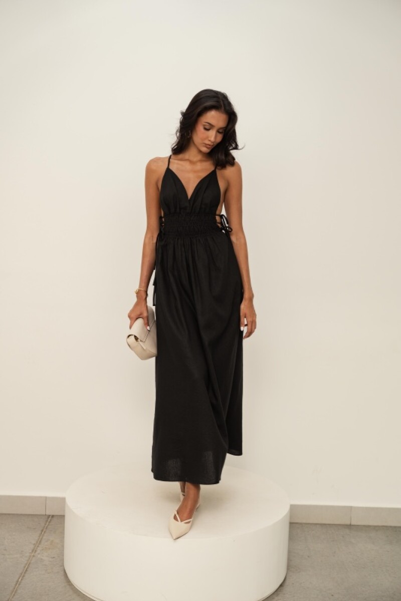VESTIDO CAMELIA MAXI NOIR VESTIDO CAMELIA MAXI NOIR