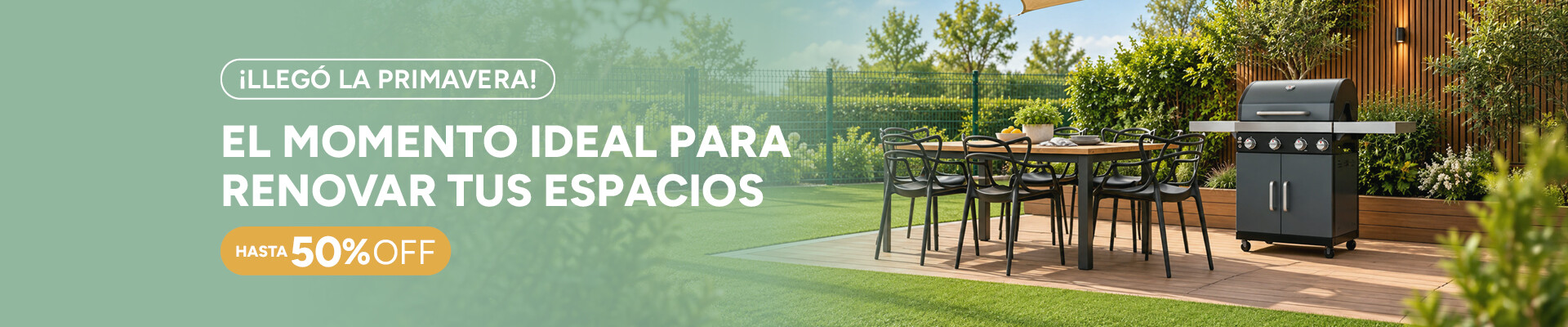2026 Ofertas Primavera 50% Off Atrix Uruguay
