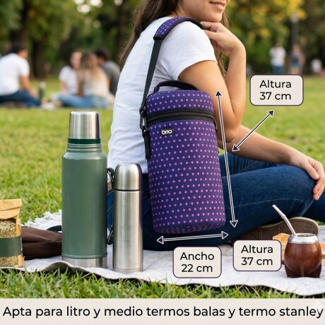 Matera Neopreno brio para Termo Stanley Micro Dot Navy