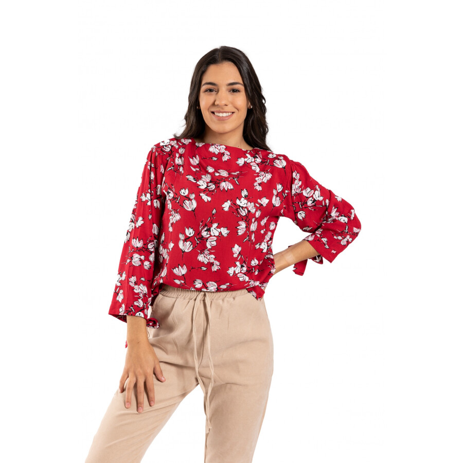 CHERRY BLUSA BORDO