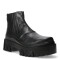 Botas de Mujer Miss Carol NING de cuero con elástico Negro