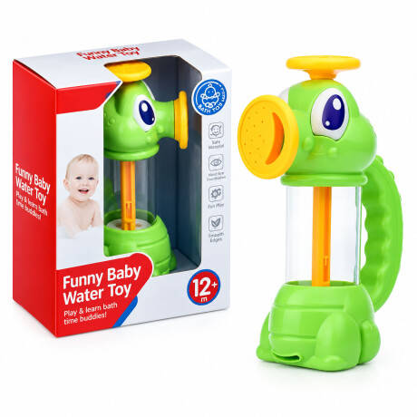 Juguete Baño Dragon Spray Rociador Agua Infantil Verde/amarillo