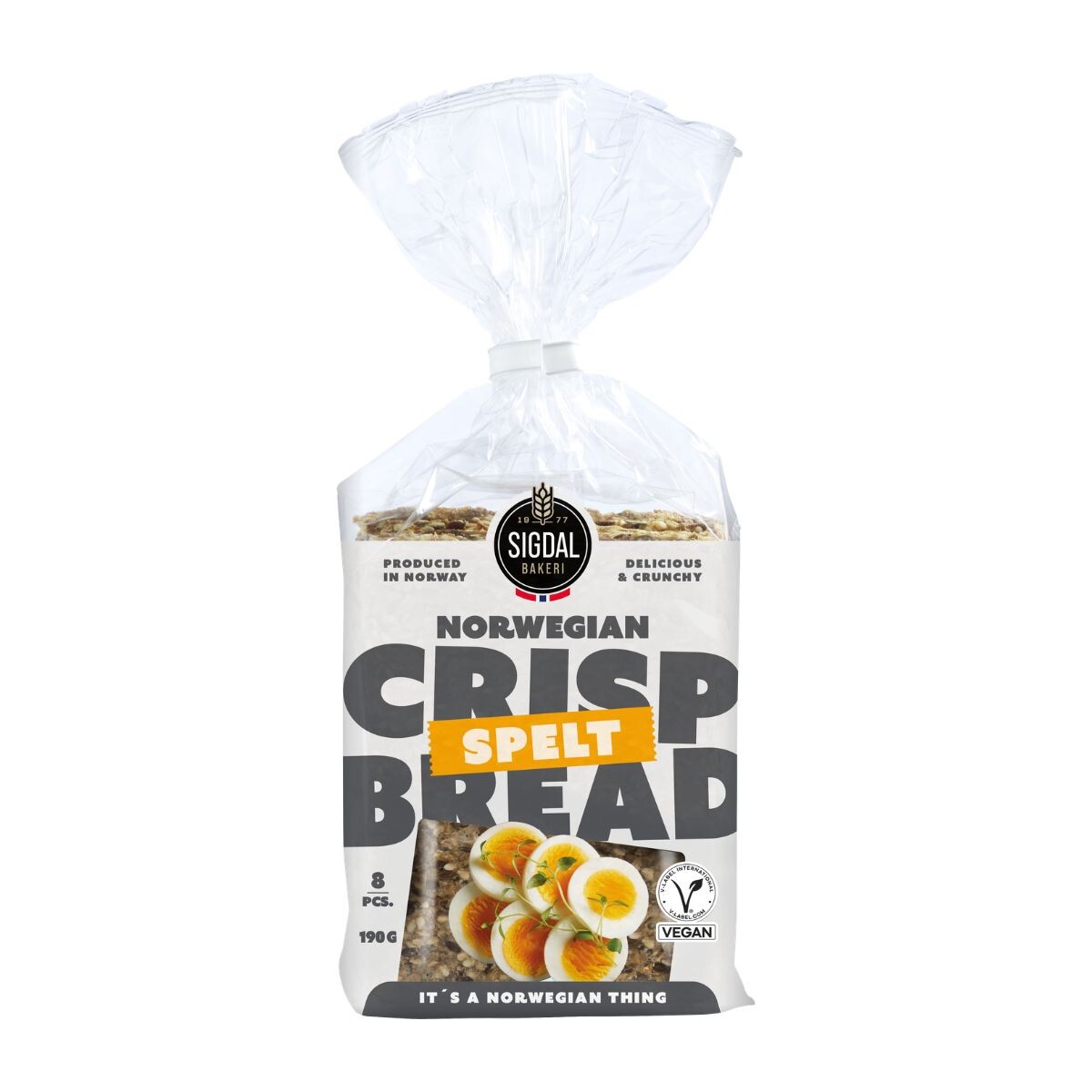 Galletas Sigdal Crispbread Espelta 190g 
