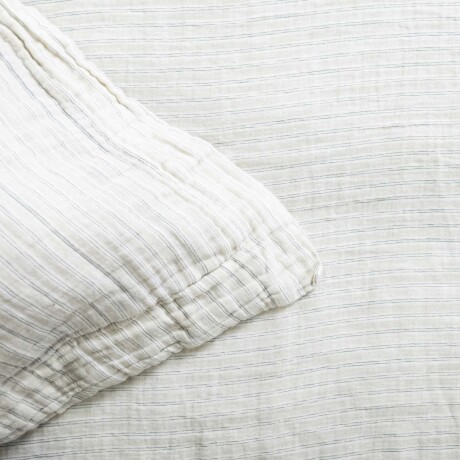SET FDA. NÓRDICA RELAXED 1 PLAZA ALGODON MULTICOLOR COTTON GAUZE STRIPES