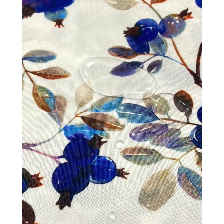 Mantel rectangular Home Class repele el agua 140x210cm Azul Azul