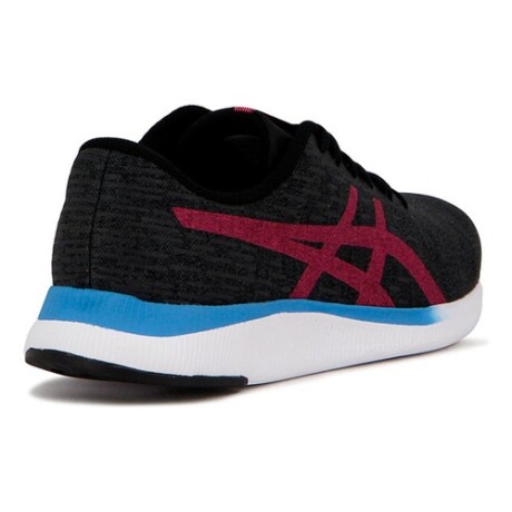 Championes Asics Streetwise para dama Negro/Rosado Negro