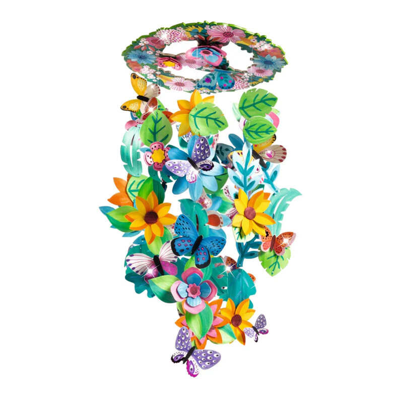 Móvil Decorativo de Primavera Hazlo Tú Mismo Djeco Móvil Decorativo de Primavera Hazlo Tú Mismo Djeco
