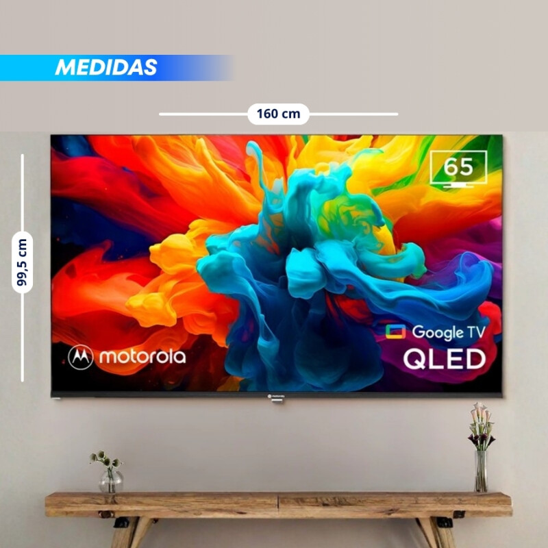 SMART TV MOTOROLA 65" UHD 4K GOOGLE TV Smart Tv Motorola 65" Uhd 4k Google Tv