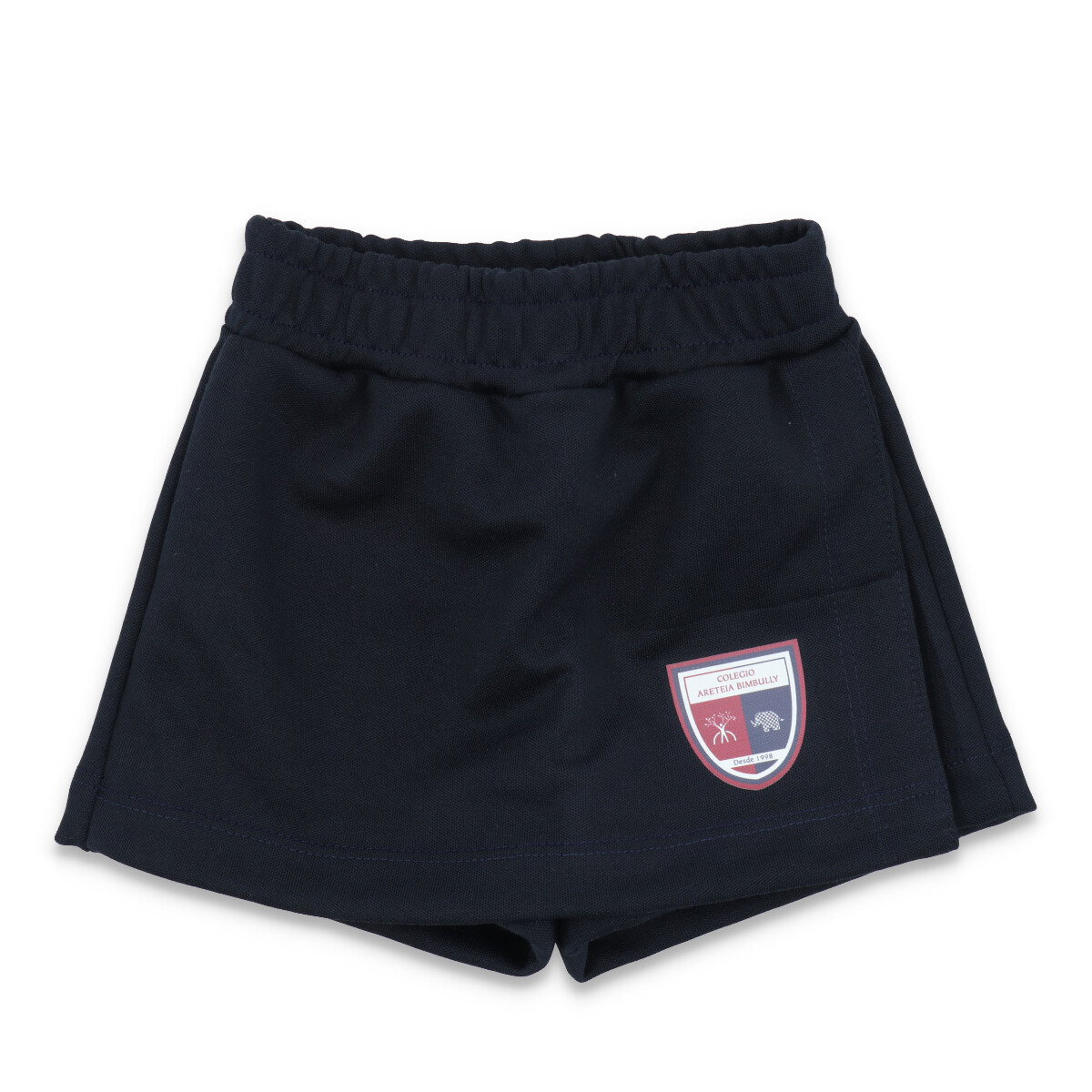 Short Pollera Inicial Areteia - Navy 