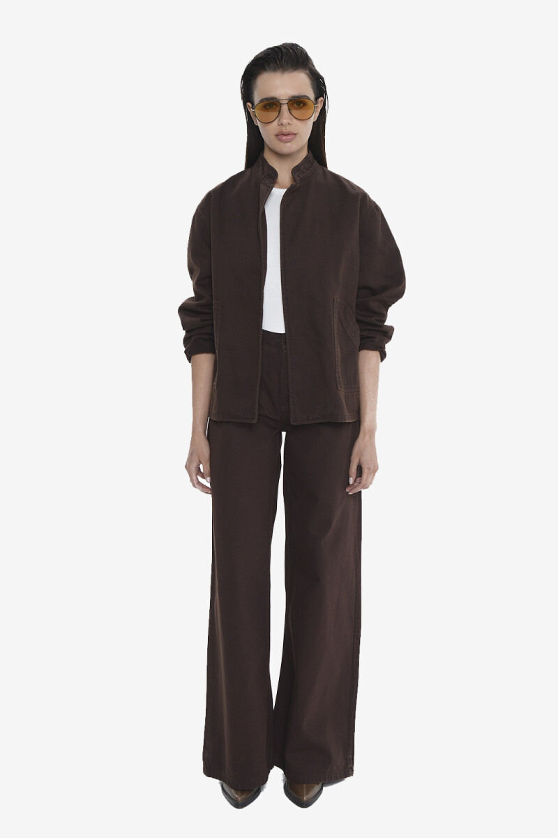 CHAQUETA BRUKE Marron