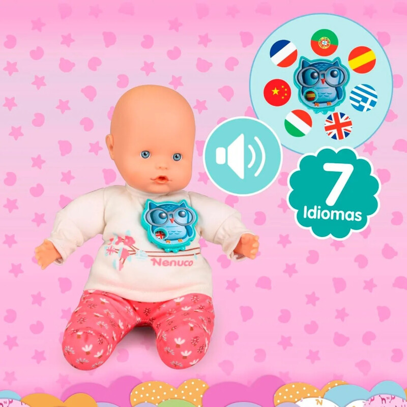 Nenuco Muñeco Interactivo 7 Idiomas Nenuco Muñeco Interactivo 7 Idiomas