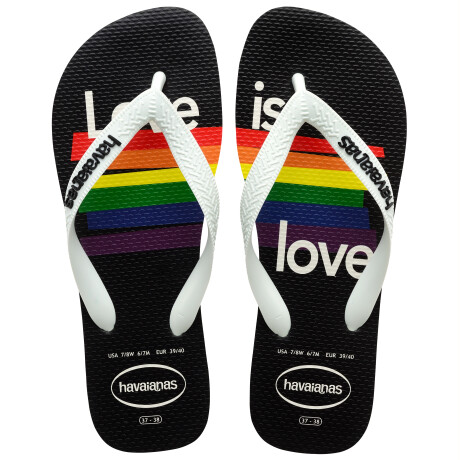 Sandalias de Hombre Havaianas Top Pride Blanco