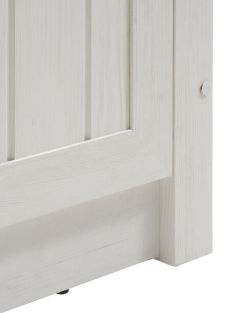 Estructura cama MARKSKEL 1 Plaza 90x190 blanco / roble natural Estructura cama MARKSKEL 1 Plaza 90x190 blanco / roble natural