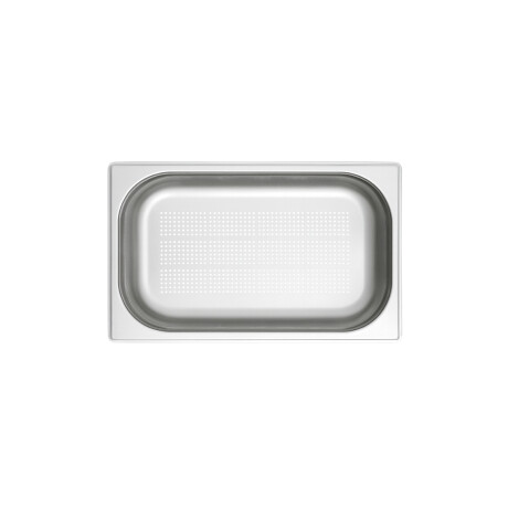 Cuba de Acero Inoxidable Perforada GN 2/1 6.5 cm Cuba de Acero Inoxidable Perforada GN 2/1 6.5 cm