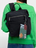 Mochila De Nylon Para Portátil 13" negro