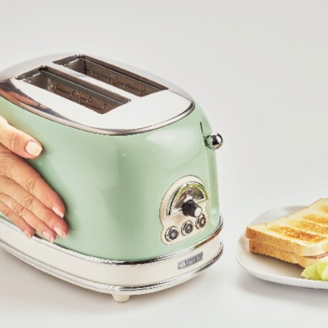 Tostadora 2 ranuras Vintage Verde Ariete Tostadora 2 ranuras Vintage Verde Ariete