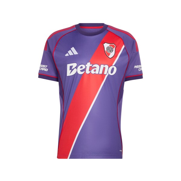 Camiseta adidas River Plate Tercer Uniforme 2026 Purple