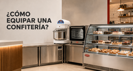 Cómo equipar una confitería: equipos indispensables
