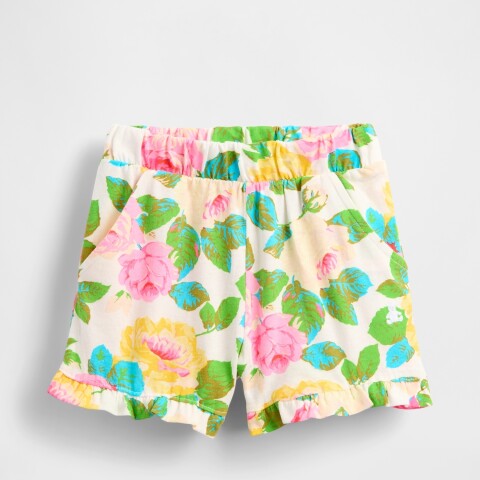 BF SHORT SUMMER FLORAL