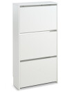 Zapatero BAKHUSE 3 compartimentos blanco Zapatero BAKHUSE 3 compartimentos blanco