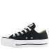 Championes Unisex Converse - All Star Plataforma Chuck Taylor Lift Negro - Blanco