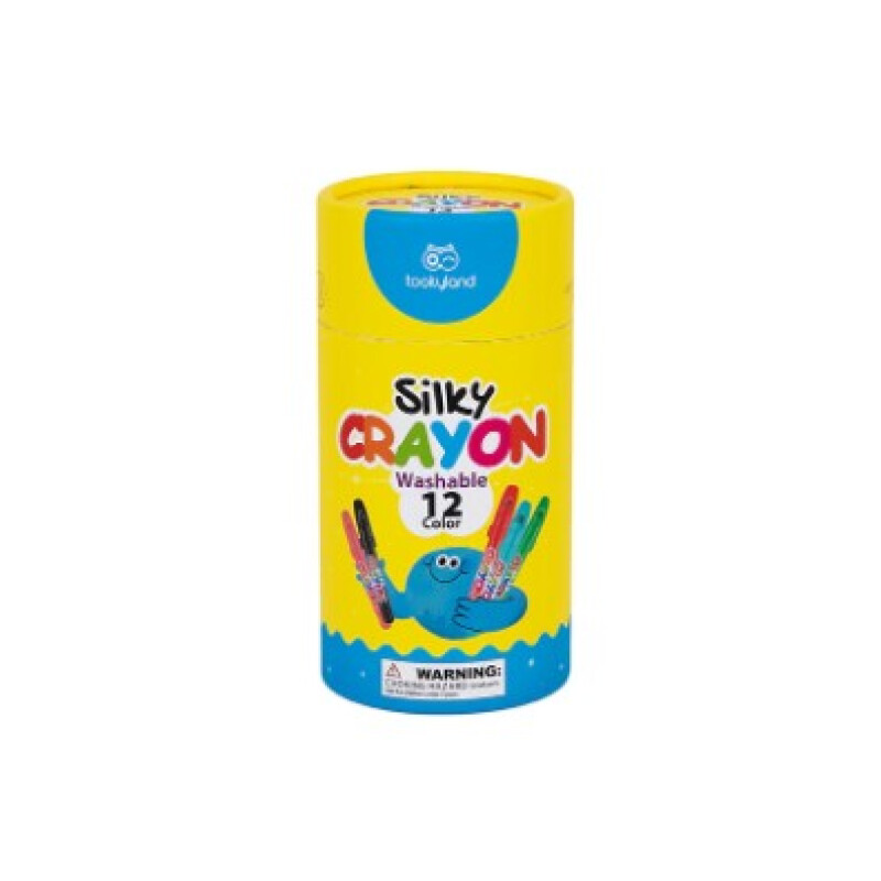 Silky crayons 12 colores New packaging Unica