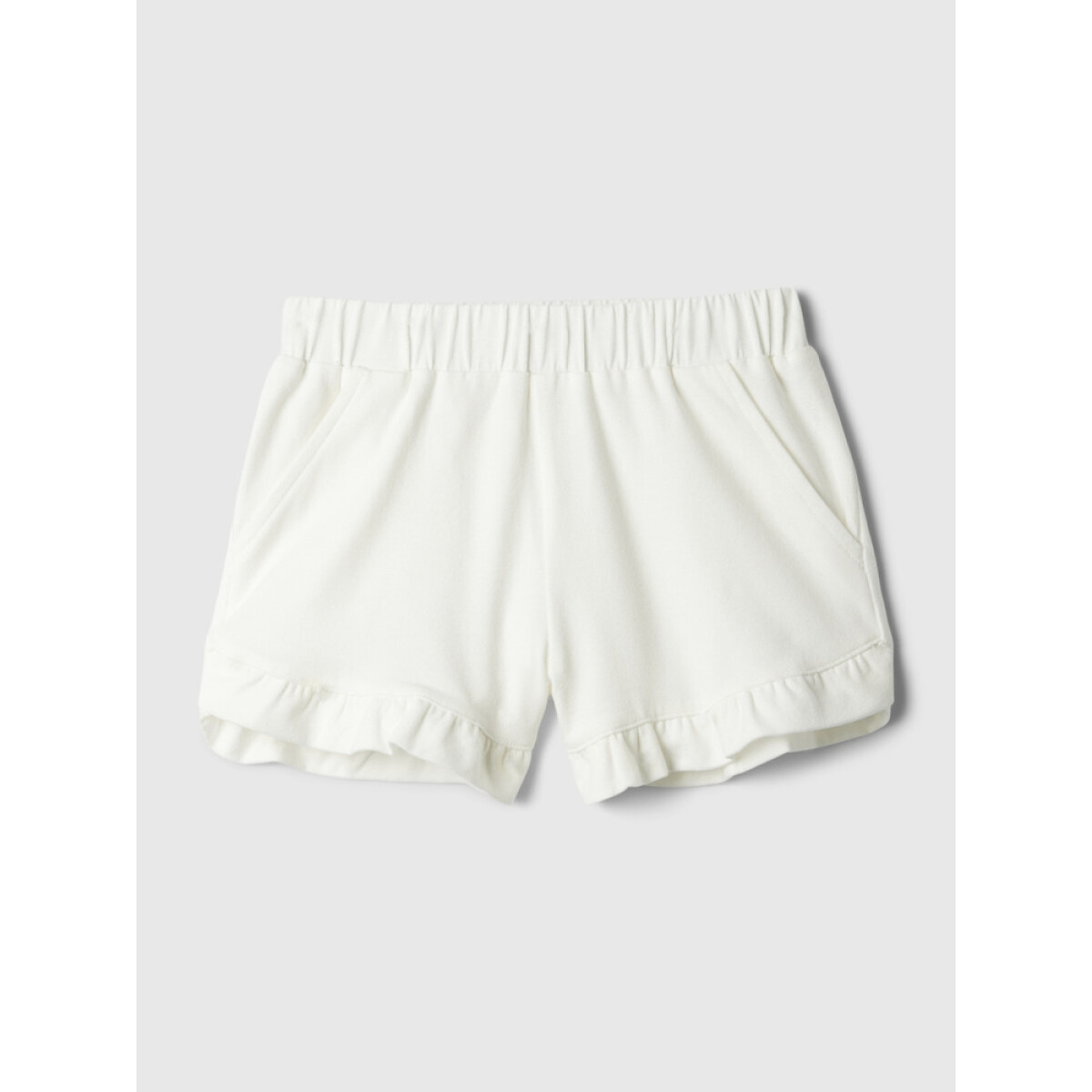 BF RUFFLE SHORT - PRINTS - NEW OFF WHITE 
