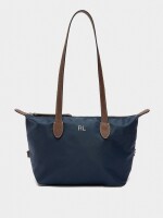 Bolso Shopper De Nylon S azul-marino