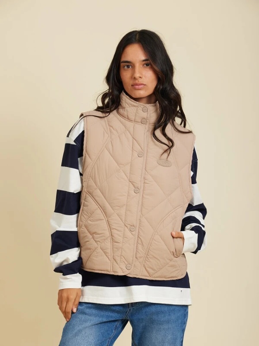 CHALECO RUSTY JIZU - BEIGE 