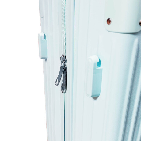 Valija Rígida 24'' Resistente Impermeable 4 Ruedas Celeste