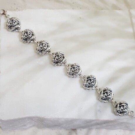 Pulsera Rosas - Plata 925 Pulsera Rosas - Plata 925
