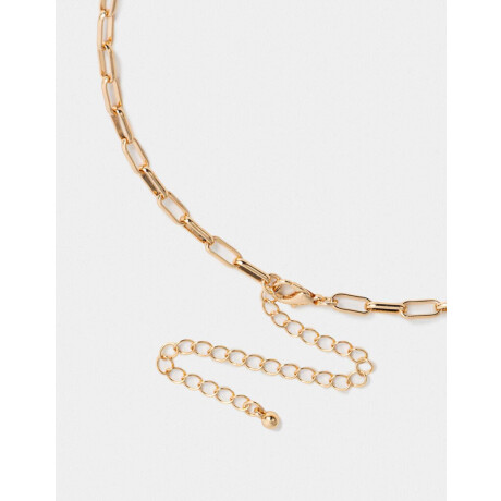 Collar Con Dije De Dados Lucky Dorado